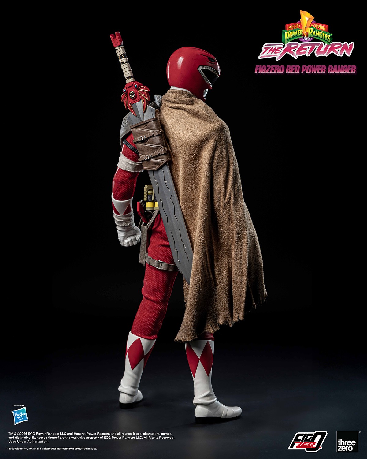 Red Power Ranger Sixth Scale Figure by Threezero | Sideshow