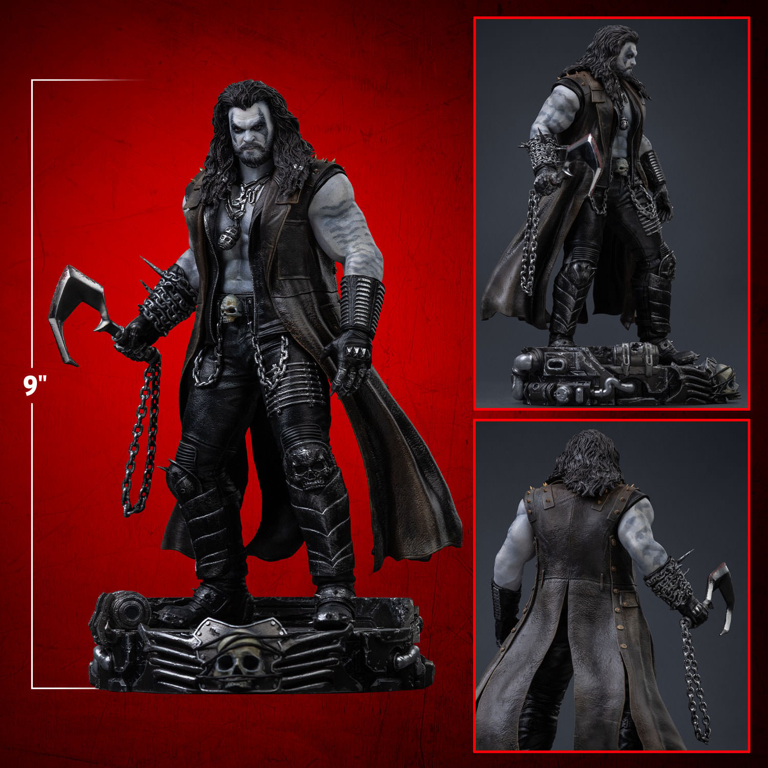 DC Comics Lobo 1:10 Scale Statue  (Prototype Shown) View 2