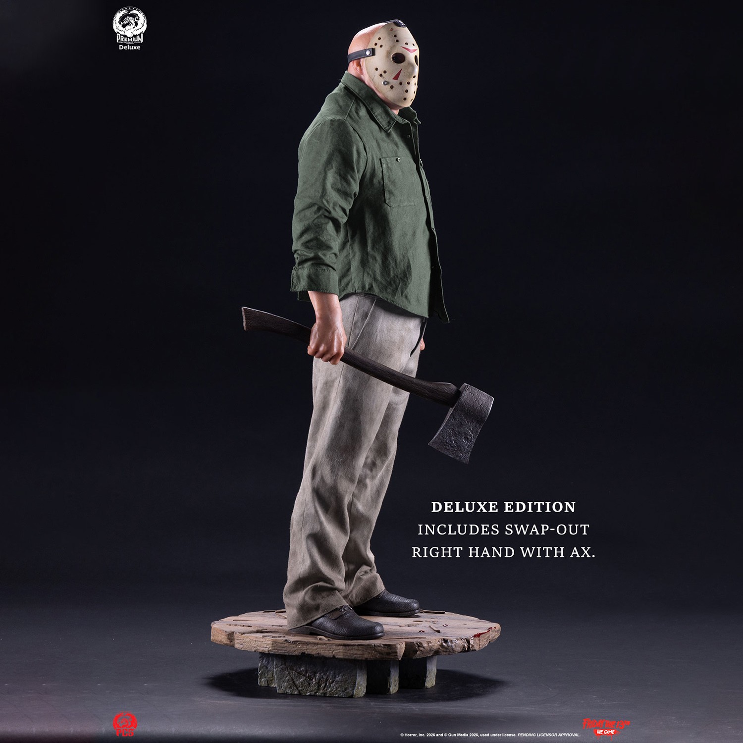Friday the 13th Jason “Part 3” (Deluxe Edition) 1:3 Scale Statue  (Prototype Shown) View 3