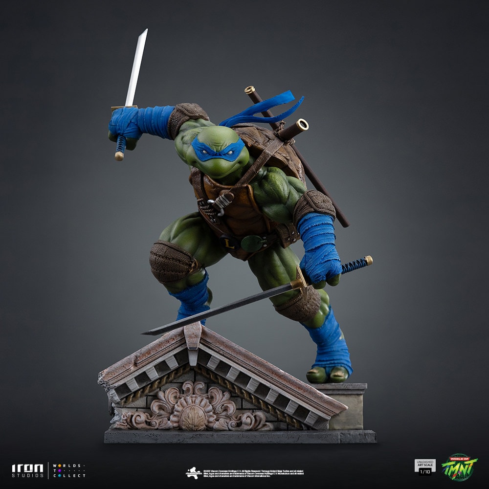 Teenage Mutant Ninja Turtles Leonardo 1:10 Scale Statue  (Prototype Shown) View 7