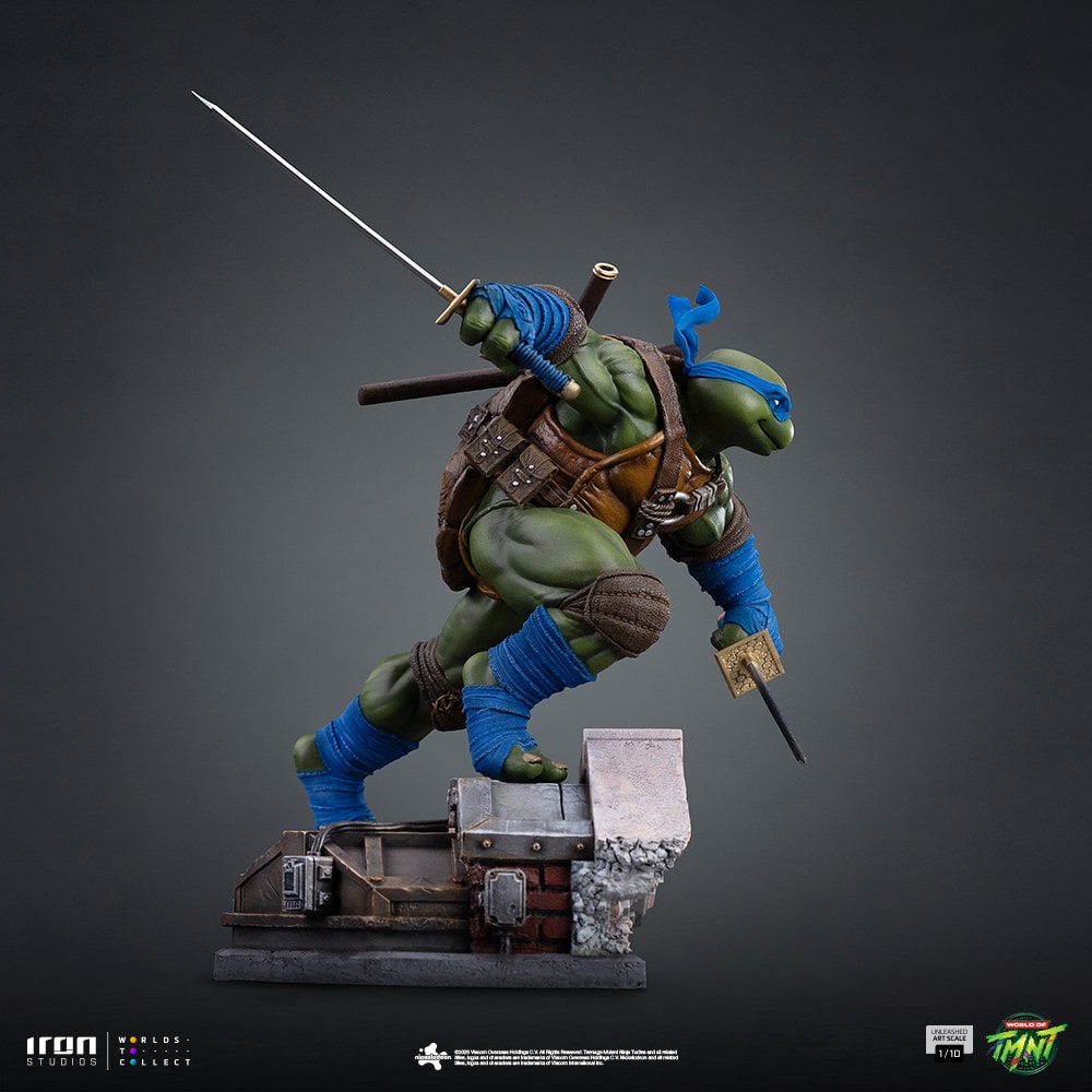 Teenage Mutant Ninja Turtles Leonardo 1:10 Scale Statue  (Prototype Shown) View 10