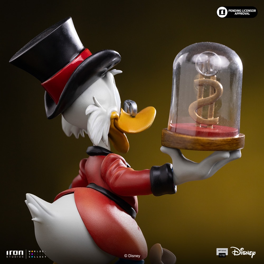Disney Uncle Scrooge McDuck 1:10 Scale Statue  (Prototype Shown) View 5