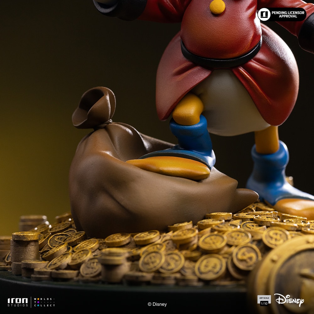 Disney Uncle Scrooge McDuck 1:10 Scale Statue  (Prototype Shown) View 7