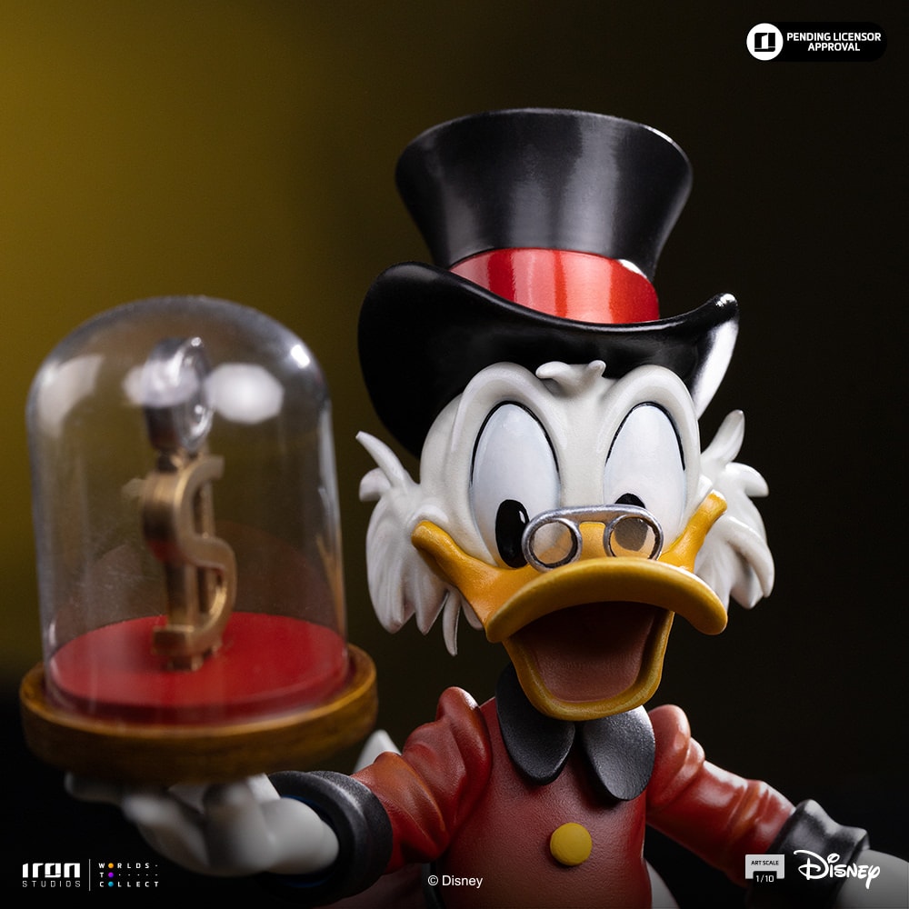 Disney Uncle Scrooge McDuck 1:10 Scale Statue  (Prototype Shown) View 8