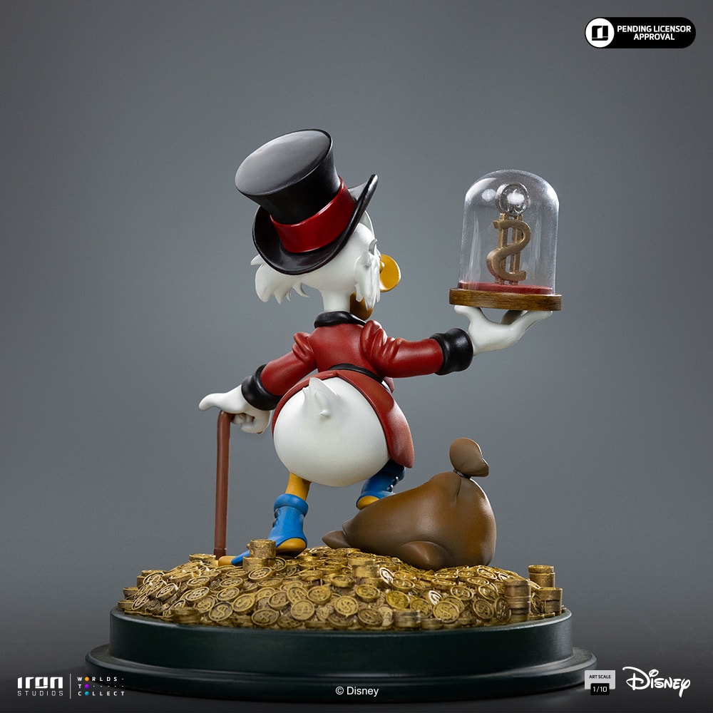 Disney Uncle Scrooge McDuck 1:10 Scale Statue  (Prototype Shown) View 11