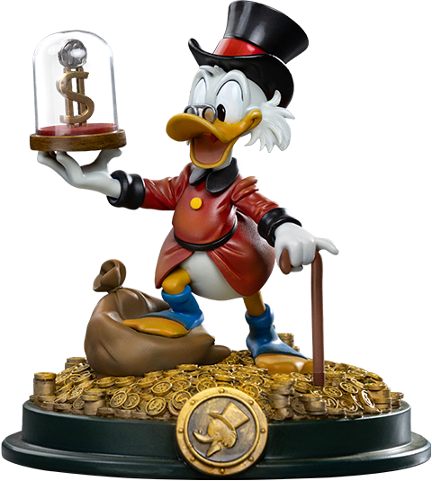 Disney Uncle Scrooge McDuck 1:10 Scale Statue  (Prototype Shown) View 13