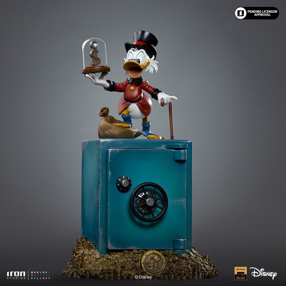Disney Uncle Scrooge McDuck and Nephews 1:10 Scale Statue  (Prototype Shown) View 7