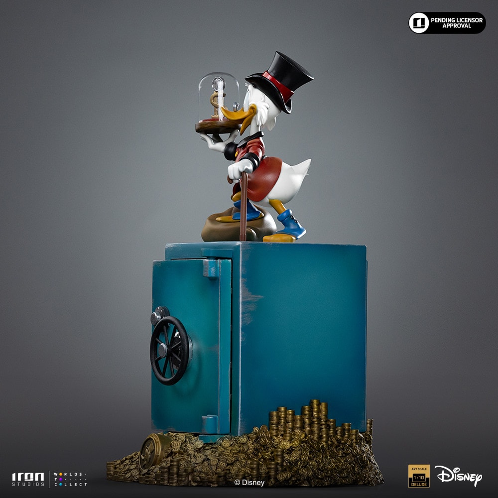 Disney Uncle Scrooge McDuck and Nephews 1:10 Scale Statue  (Prototype Shown) View 9