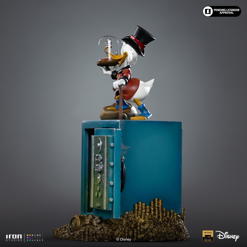 Disney Uncle Scrooge McDuck and Nephews 1:10 Scale Statue  (Prototype Shown) View 10