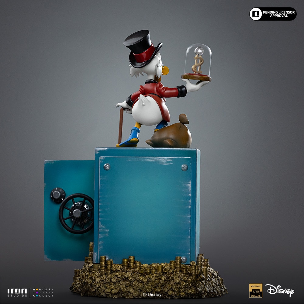 Disney Uncle Scrooge McDuck and Nephews 1:10 Scale Statue  (Prototype Shown) View 12