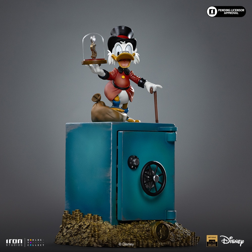 Disney Uncle Scrooge McDuck and Nephews 1:10 Scale Statue  (Prototype Shown) View 13