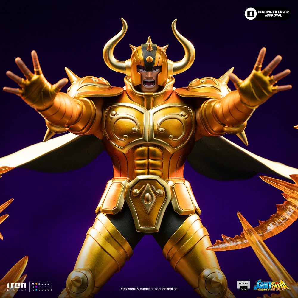 Saint Seiya Taurus Aldebaran 1:10 Scale Statue  (Prototype Shown) View 3