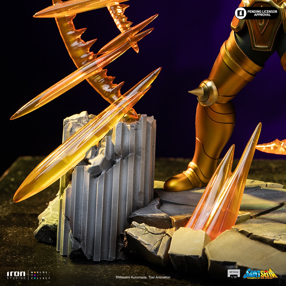 Saint Seiya Taurus Aldebaran 1:10 Scale Statue  (Prototype Shown) View 5