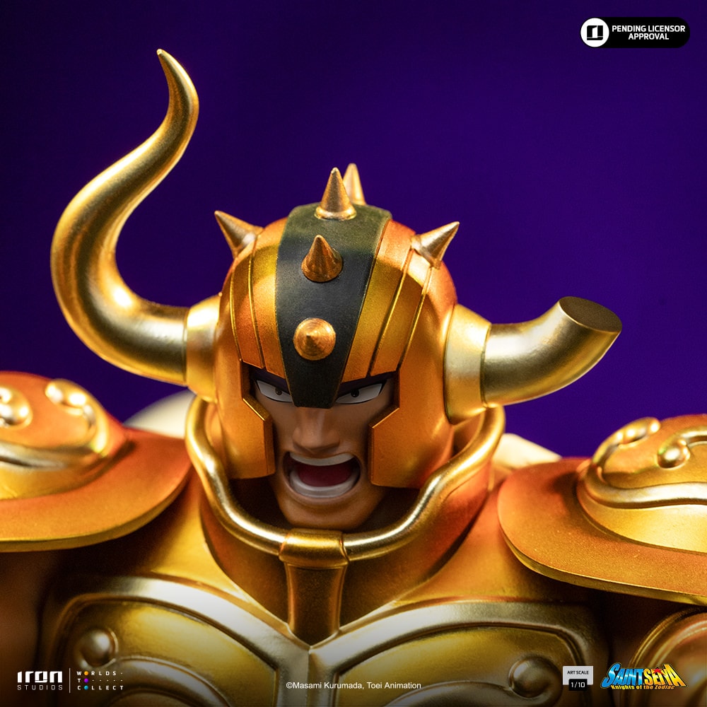 Saint Seiya Taurus Aldebaran 1:10 Scale Statue  (Prototype Shown) View 6