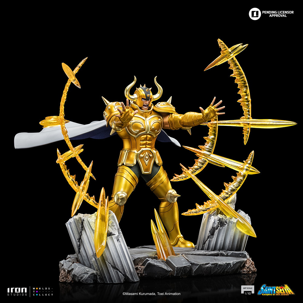 Saint Seiya Taurus Aldebaran 1:10 Scale Statue  (Prototype Shown) View 14