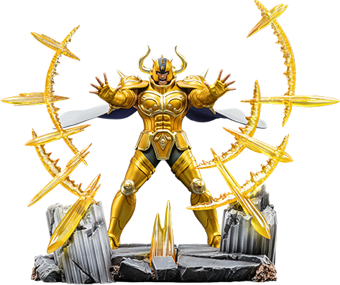 Saint Seiya Taurus Aldebaran 1:10 Scale Statue  (Prototype Shown) View 15