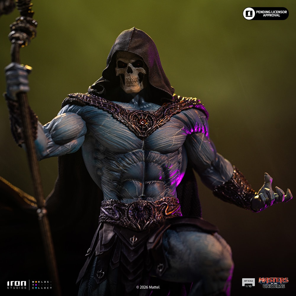 Masters of the Universe Skeletor 1:10 Scale Statue  (Prototype Shown) View 3