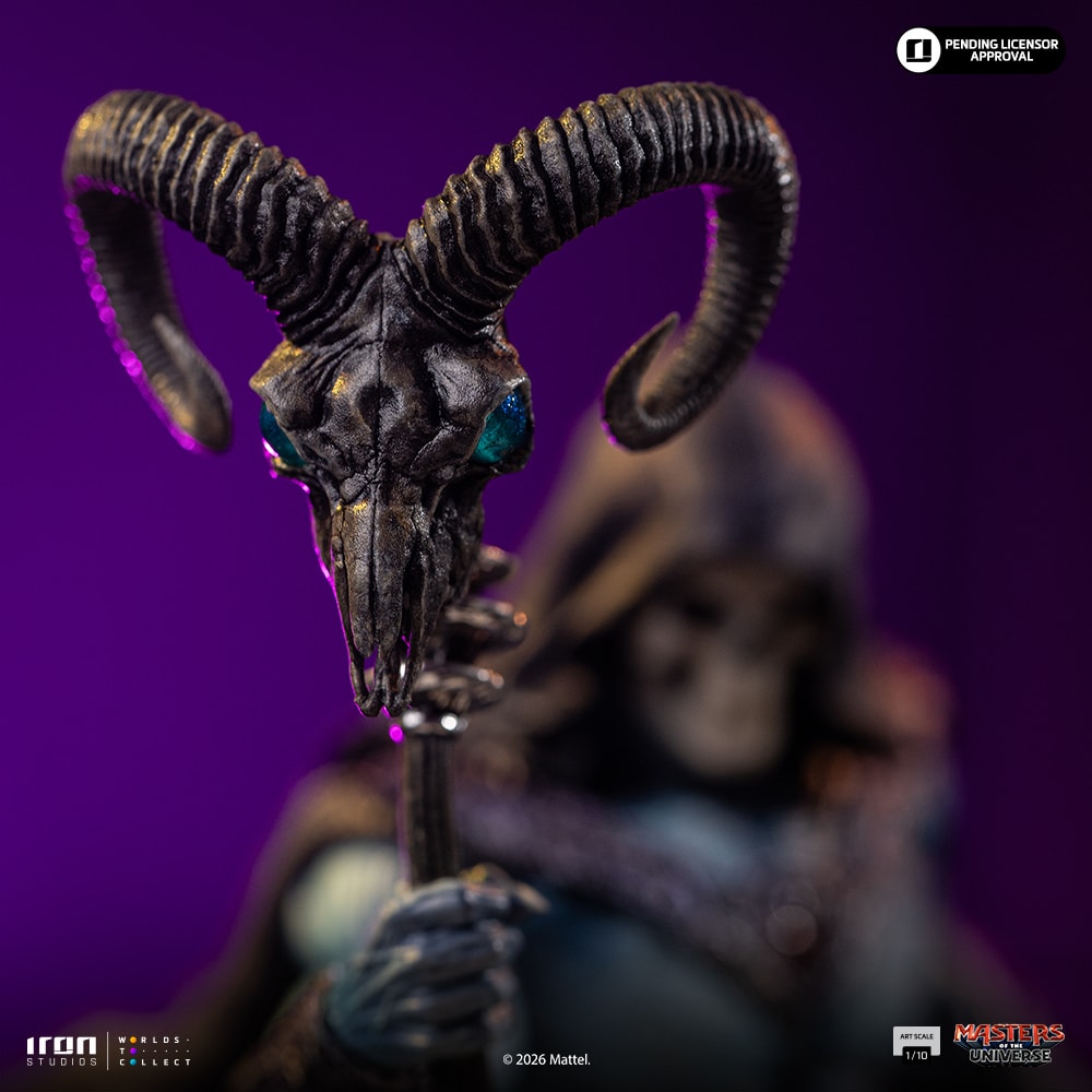 Masters of the Universe Skeletor 1:10 Scale Statue  (Prototype Shown) View 4