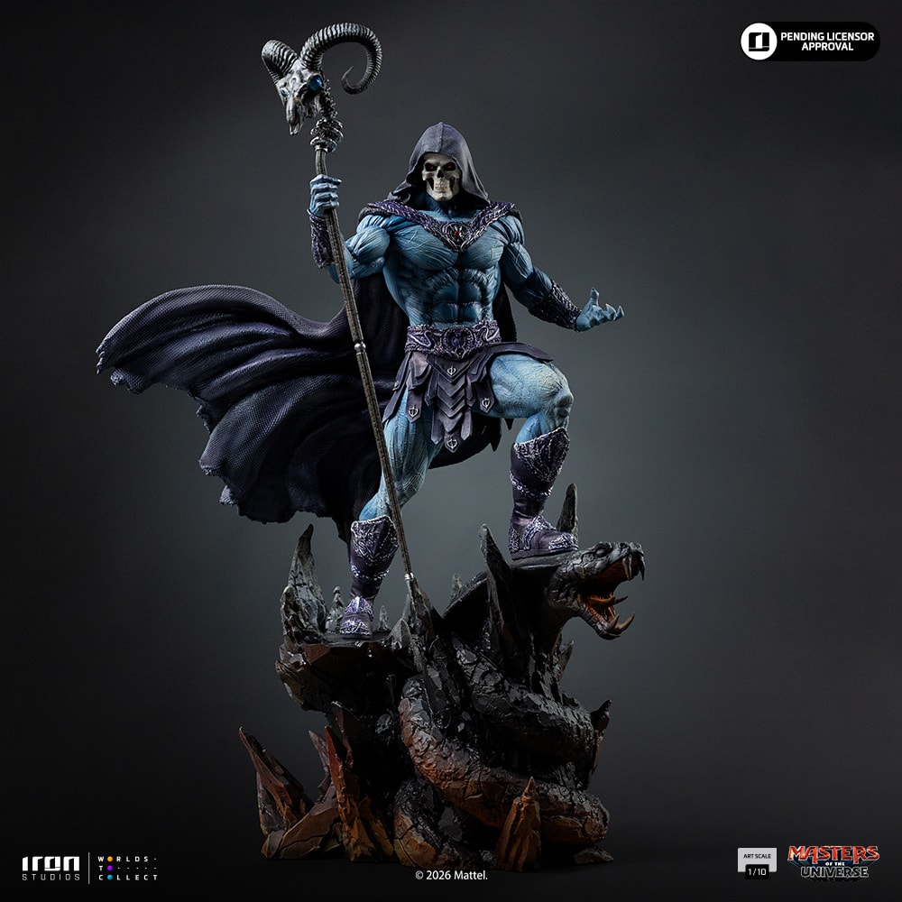 Masters of the Universe Skeletor 1:10 Scale Statue  (Prototype Shown) View 9