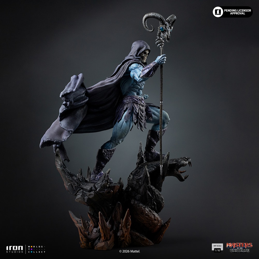 Masters of the Universe Skeletor 1:10 Scale Statue  (Prototype Shown) View 10