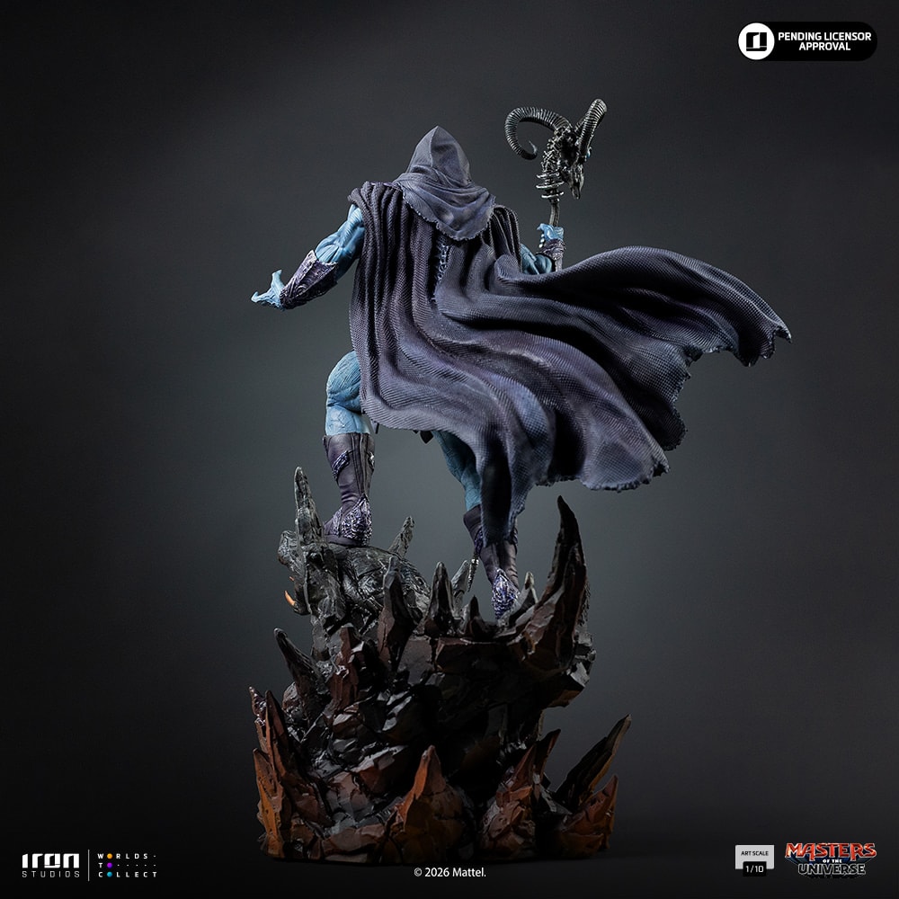 Masters of the Universe Skeletor 1:10 Scale Statue  (Prototype Shown) View 12