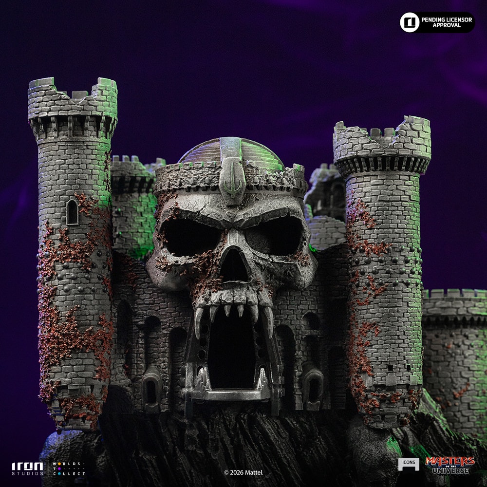 Masters of the Universe Castle Grayskull Statues  (Prototype Shown) View 3