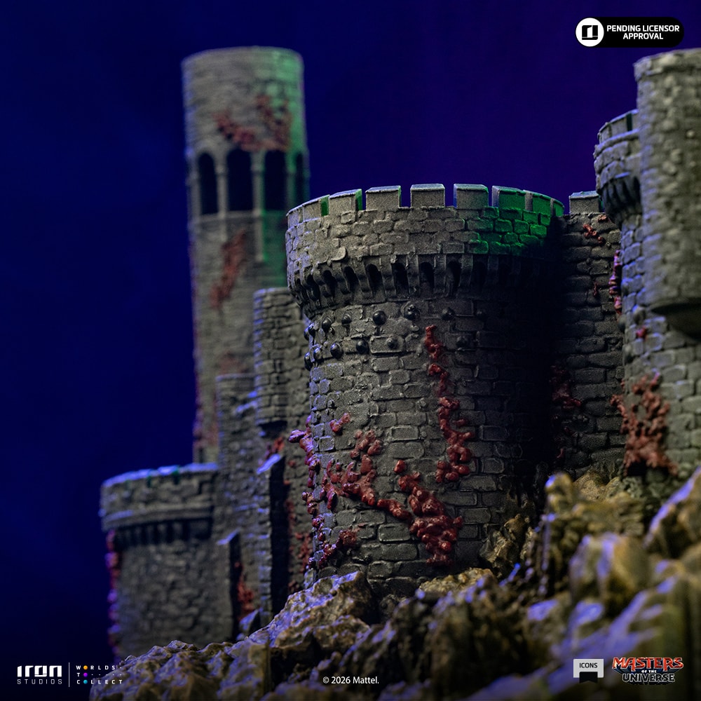 Masters of the Universe Castle Grayskull Statues  (Prototype Shown) View 4