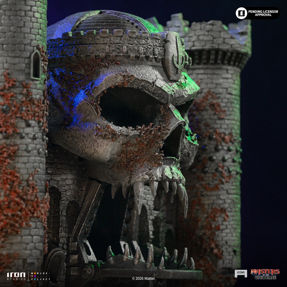 Masters of the Universe Castle Grayskull Statues  (Prototype Shown) View 6