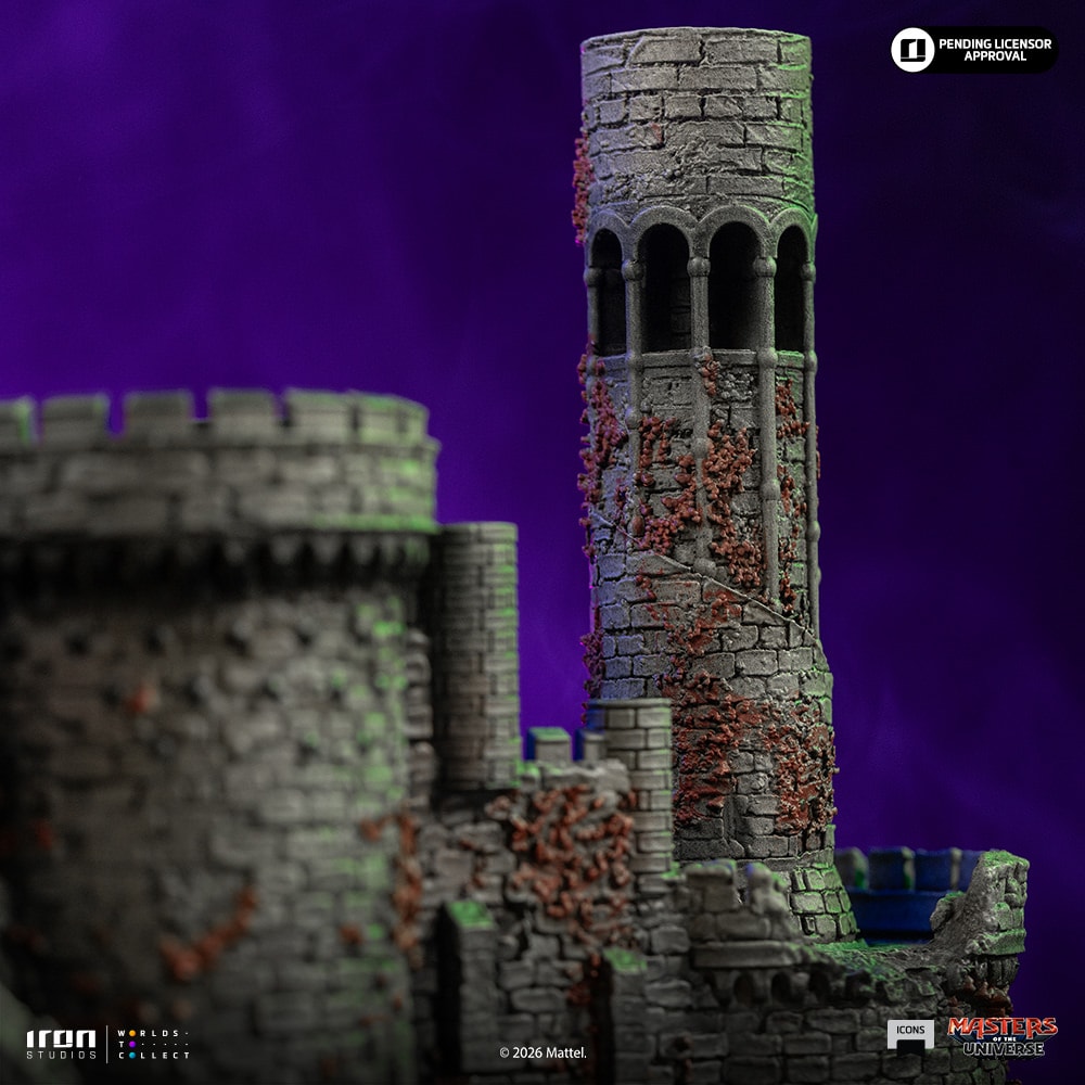 Masters of the Universe Castle Grayskull Statues  (Prototype Shown) View 9