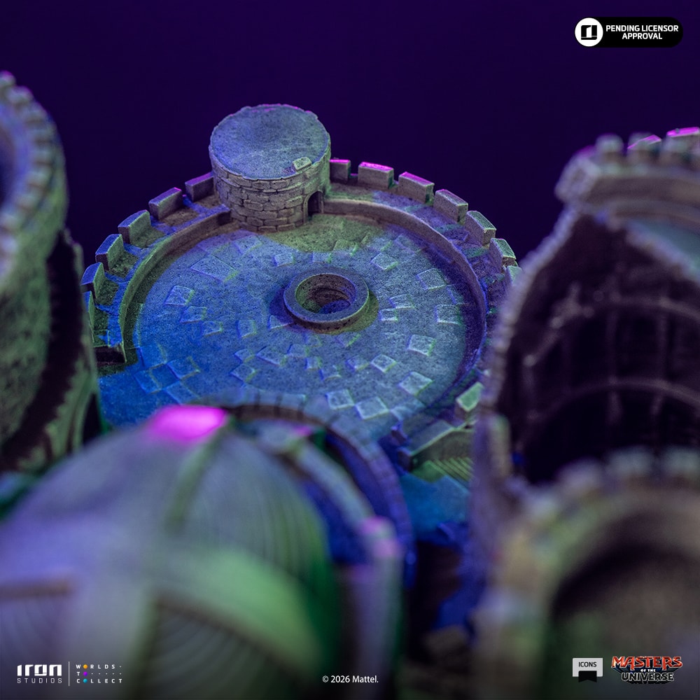 Masters of the Universe Castle Grayskull Statues  (Prototype Shown) View 10