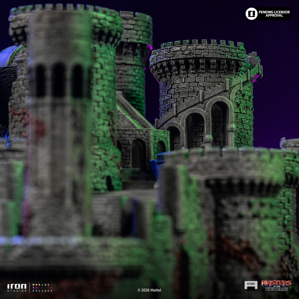 Masters of the Universe Castle Grayskull Statues  (Prototype Shown) View 11