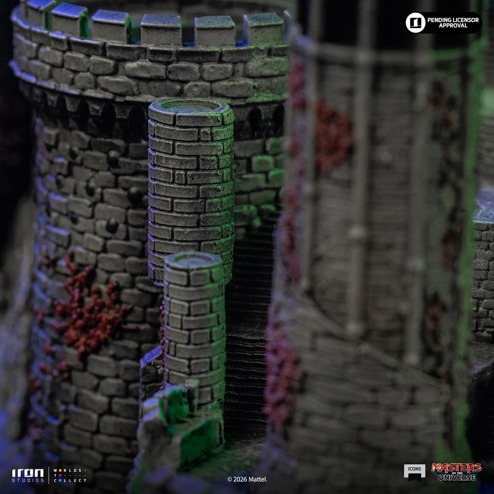 Masters of the Universe Castle Grayskull Statues  (Prototype Shown) View 12