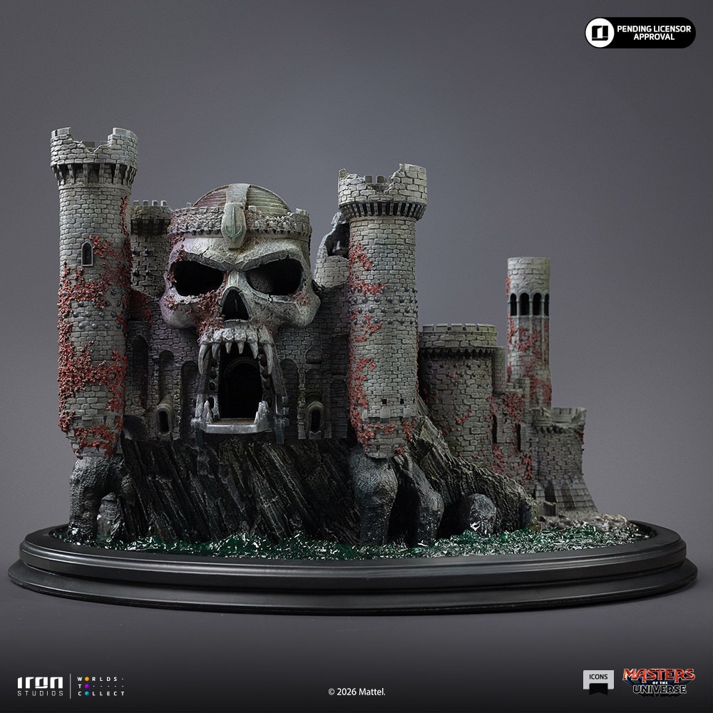 Masters of the Universe Castle Grayskull Statues  (Prototype Shown) View 13