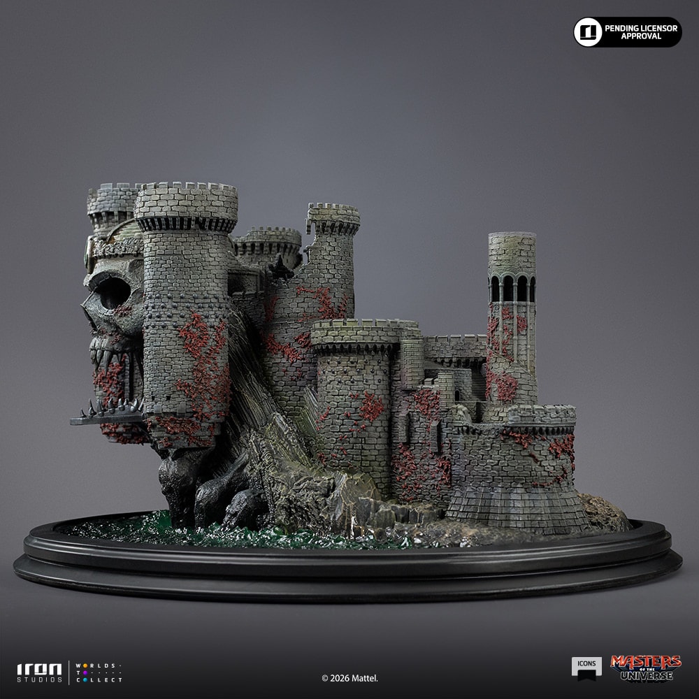 Masters of the Universe Castle Grayskull Statues  (Prototype Shown) View 14