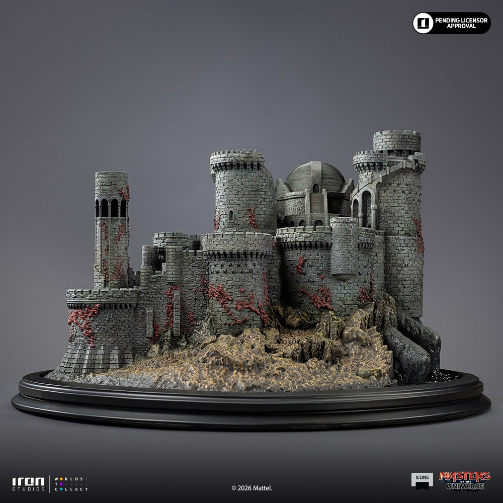 Masters of the Universe Castle Grayskull Statues  (Prototype Shown) View 15