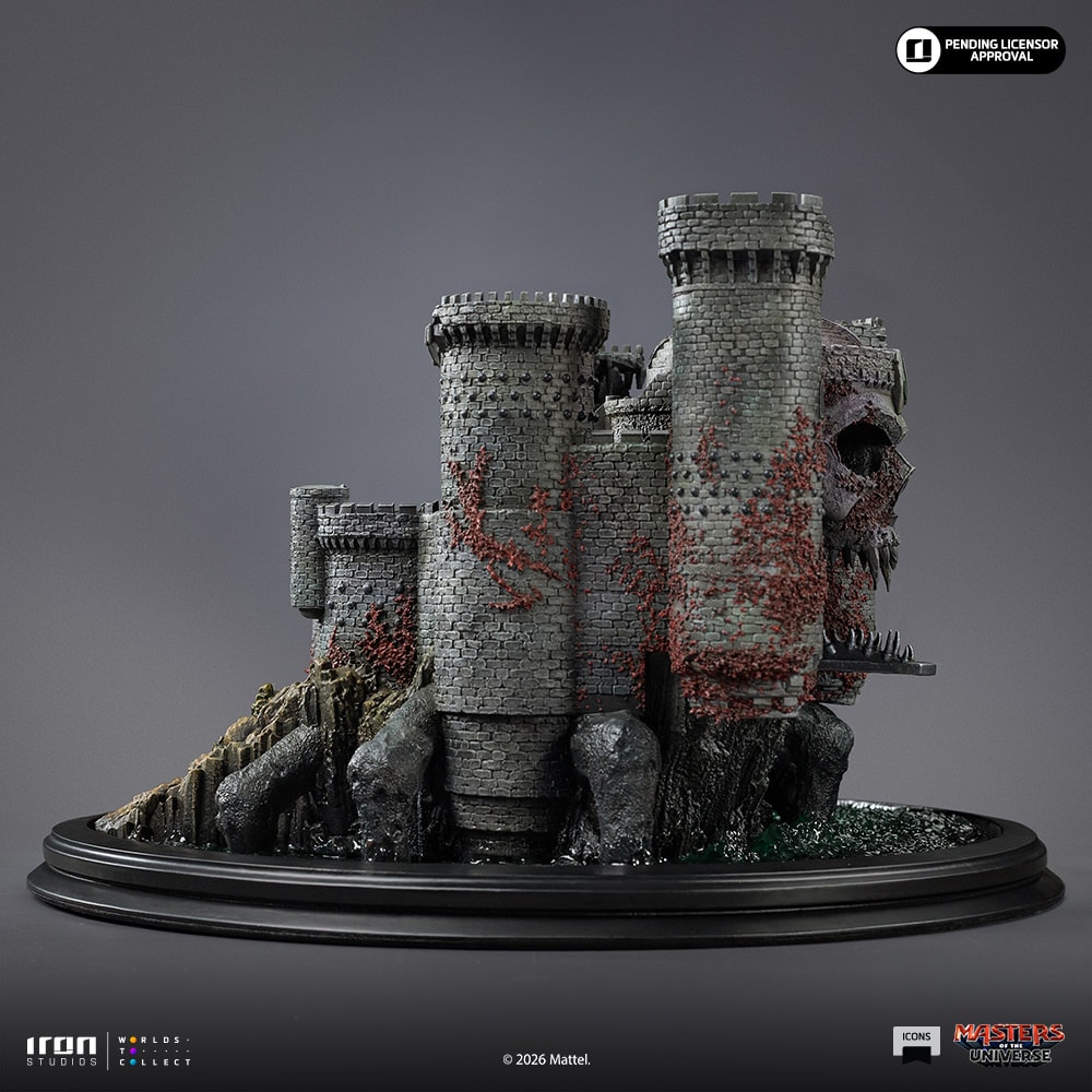 Masters of the Universe Castle Grayskull Statues  (Prototype Shown) View 16