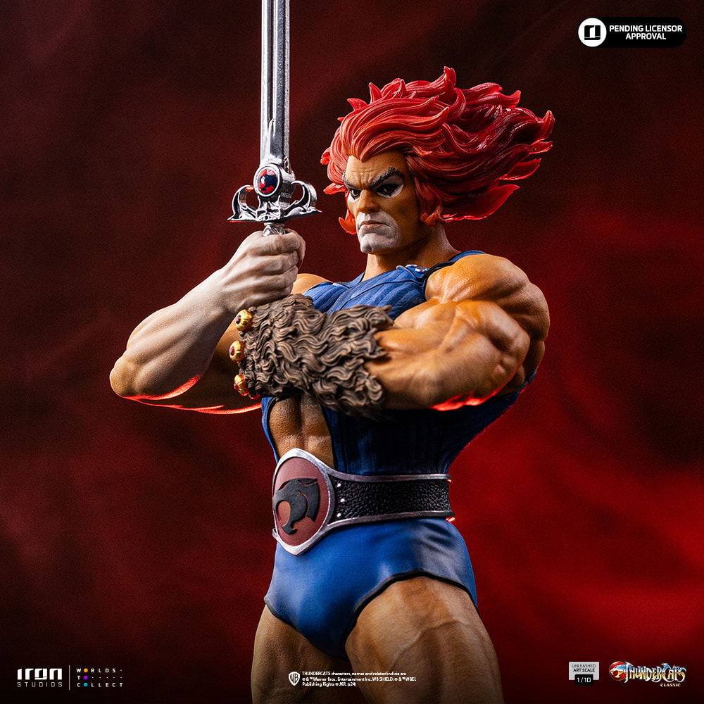 ThunderCats Lion-O 1:10 Scale Statue  (Prototype Shown) View 1