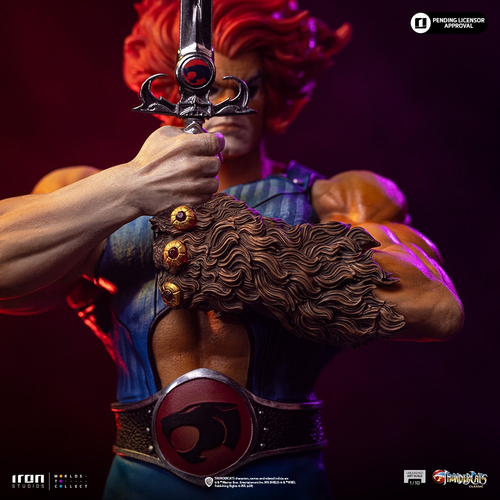 ThunderCats Lion-O 1:10 Scale Statue  (Prototype Shown) View 3