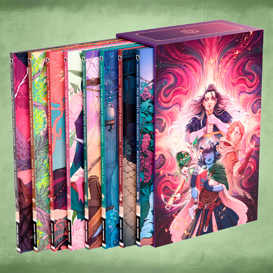 Critical Role Critical Role: The Mighty Nein Origins Boxed Set Book  (Prototype Shown) View 1