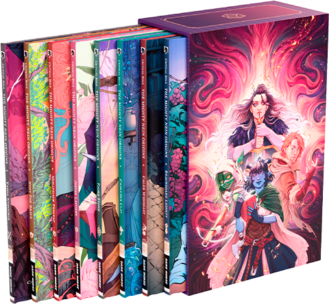 Critical Role Critical Role: The Mighty Nein Origins Boxed Set Book  (Prototype Shown) View 7