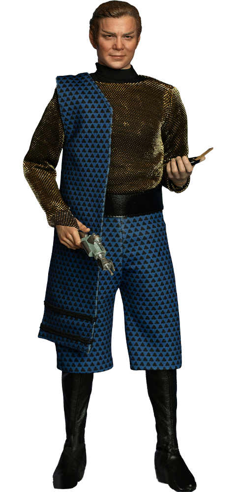 Star Trek Captain James T. Kirk (Romulan Disguise) Sixth Scale Figure  (Prototype Shown) View 10