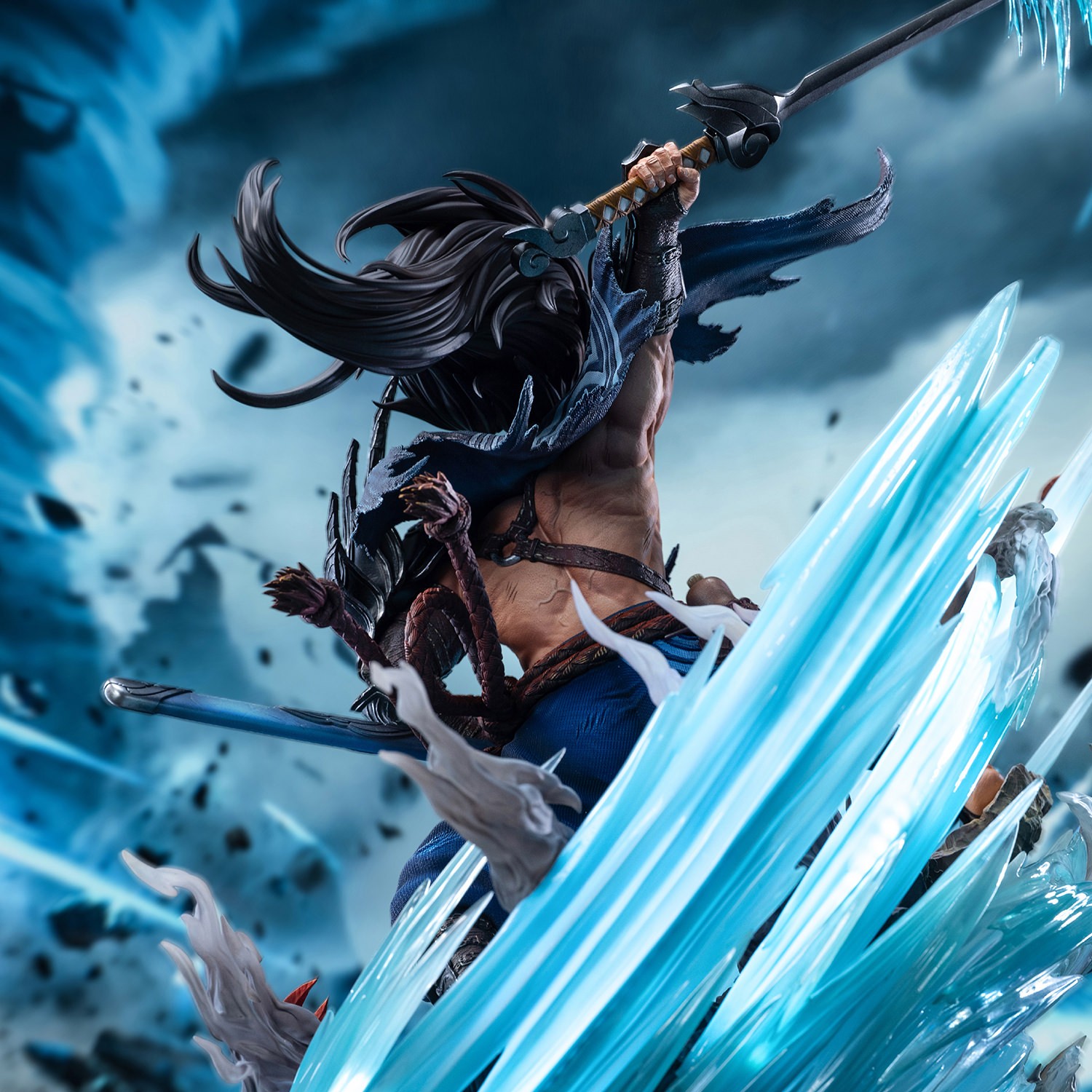 League of Legends The Unforgiven Yasuo Statues  (Prototype Shown) View 4