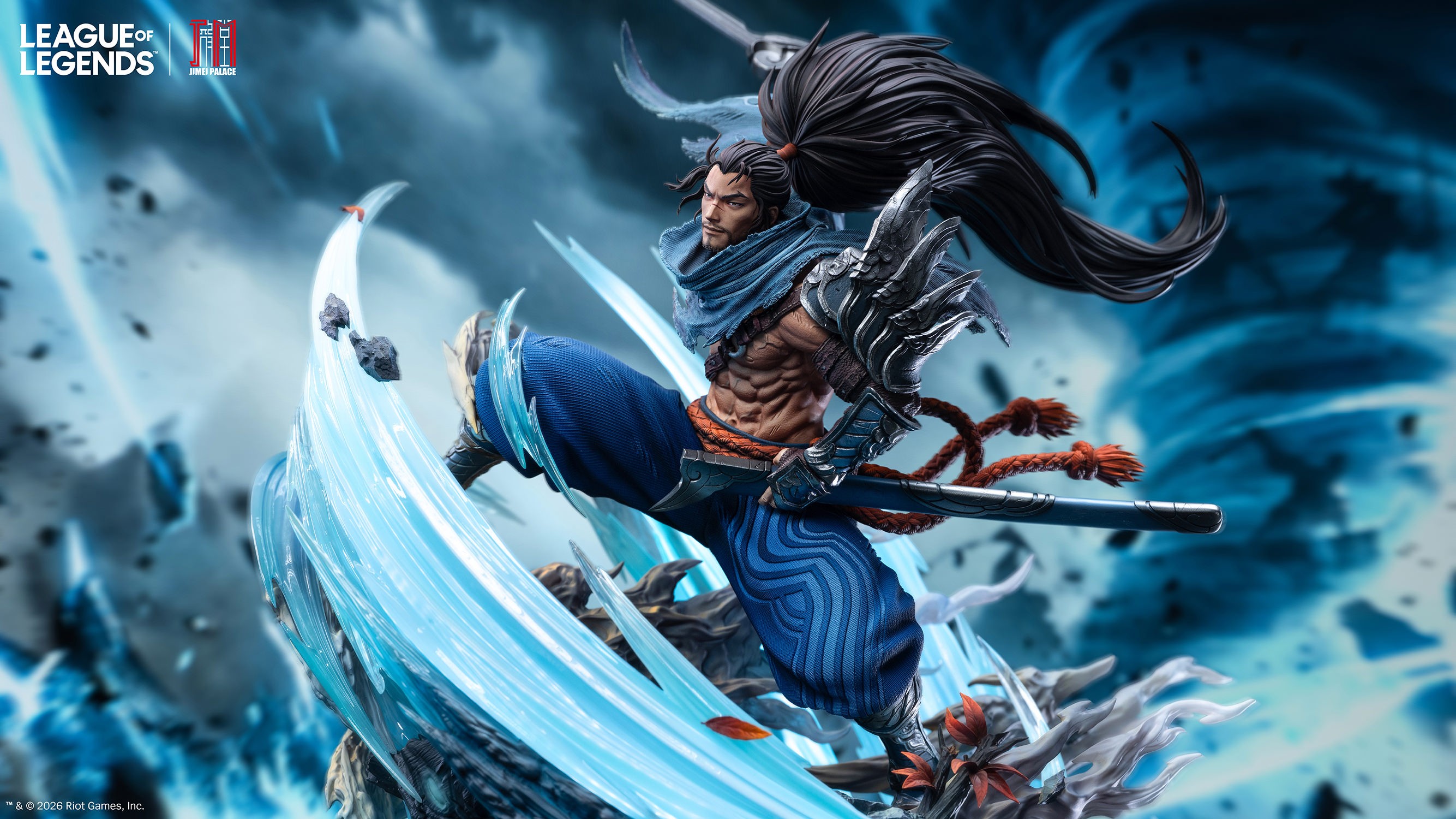 League of Legends The Unforgiven Yasuo Statues  (Prototype Shown) View 8