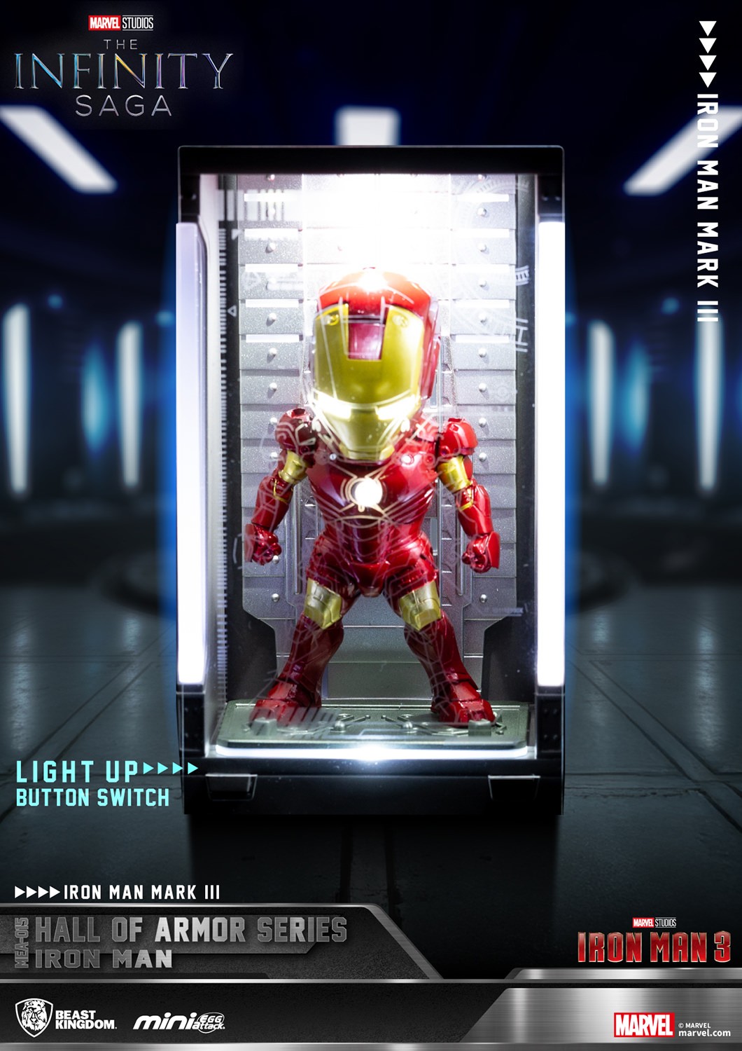 Marvel Iron Man Hall of Armor Series Blind Box Set  (Prototype Shown) View 2