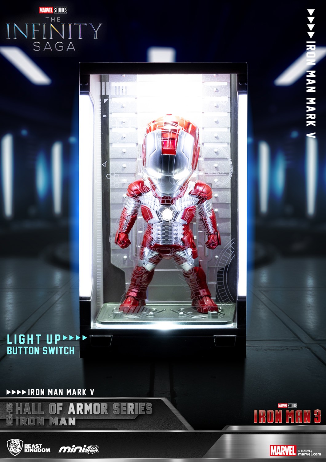 Marvel Iron Man Hall of Armor Series Blind Box Set  (Prototype Shown) View 3