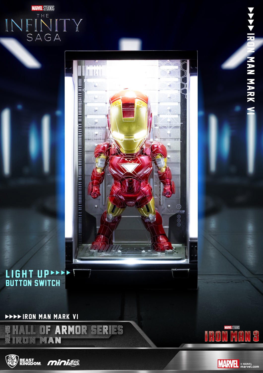 Marvel Iron Man Hall of Armor Series Blind Box Set  (Prototype Shown) View 4