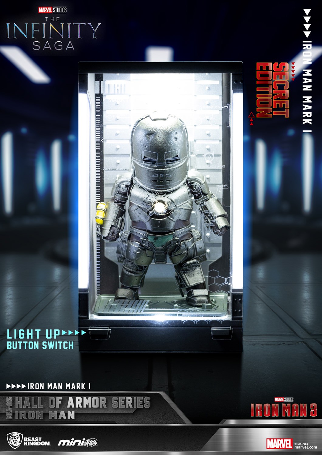 Marvel Iron Man Hall of Armor Series Blind Box Set  (Prototype Shown) View 5