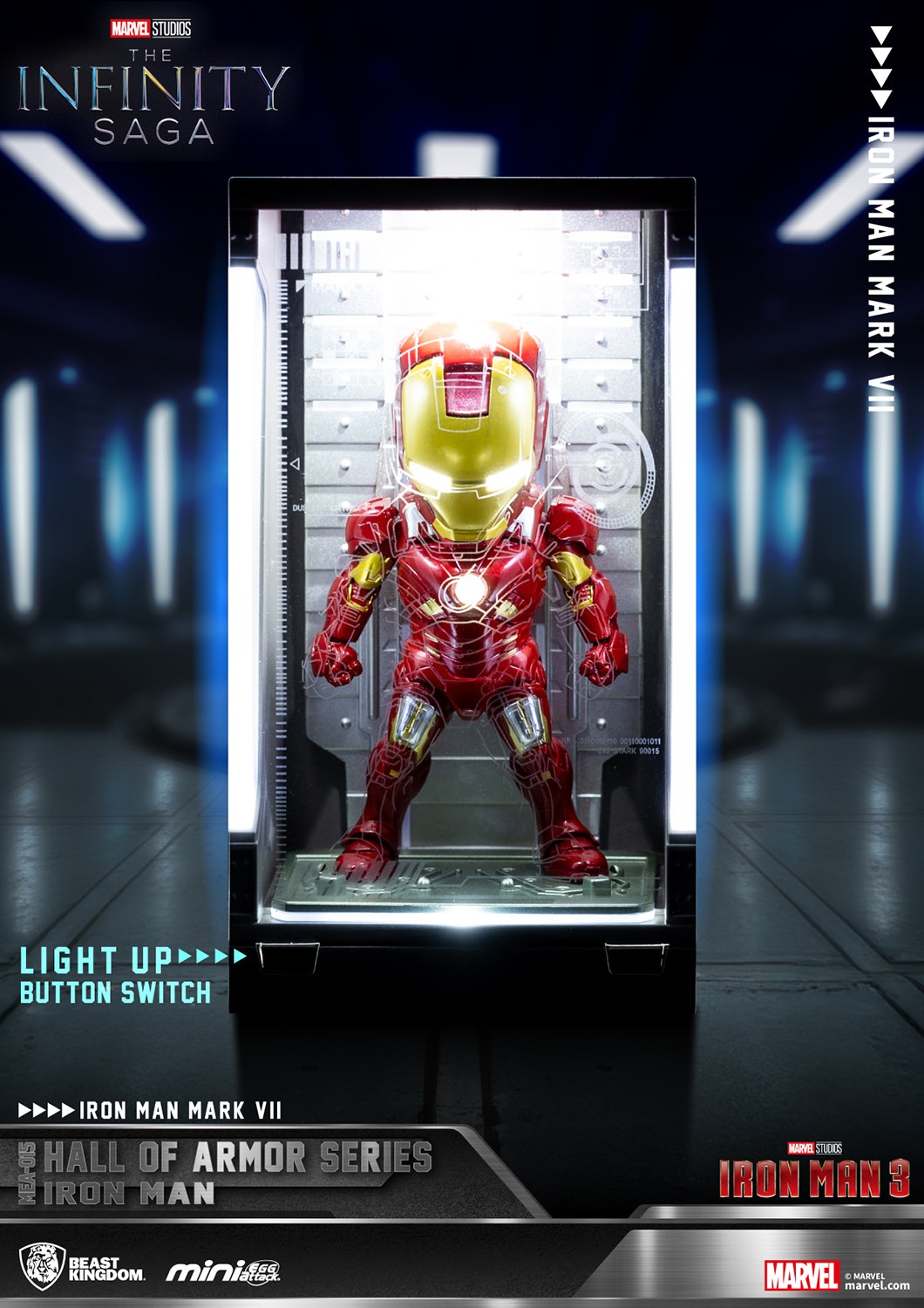 Marvel Iron Man Hall of Armor Series Blind Box Set  (Prototype Shown) View 7
