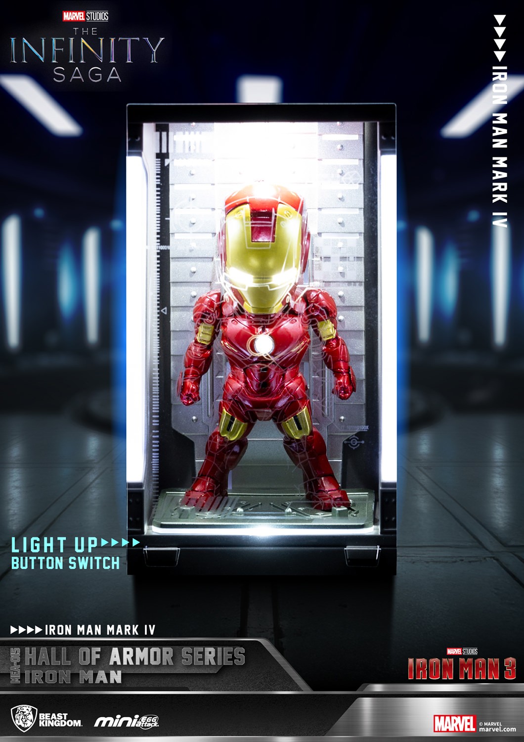Marvel Iron Man Hall of Armor Series Blind Box Set  (Prototype Shown) View 8