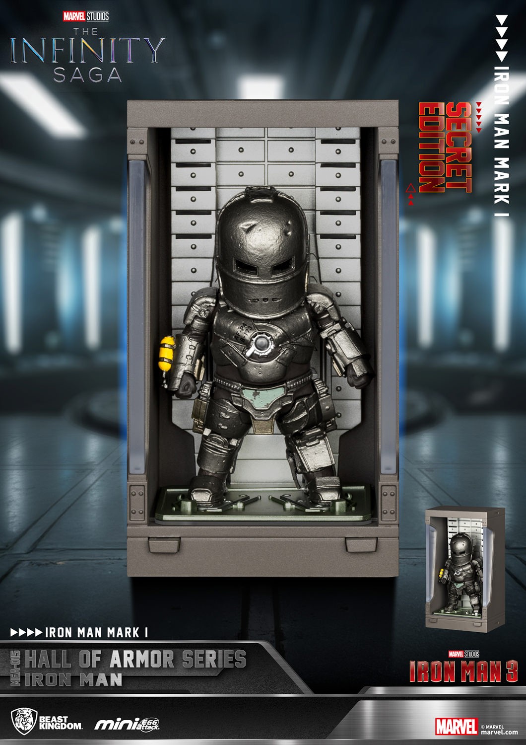 Marvel Iron Man Hall of Armor Series Blind Box Set  (Prototype Shown) View 9